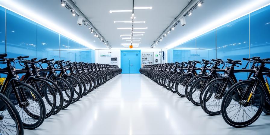 Bicycle showroom in Toshima